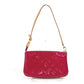 LOUIS VUITTON M91574 モノグラムヴェルニ ポシェット アクセソワール 2WAYバッグ ハンドバッグ 肩掛け ショルダーバッグ モノグラムヴェルニ レディース ローズアンディアン ピンク