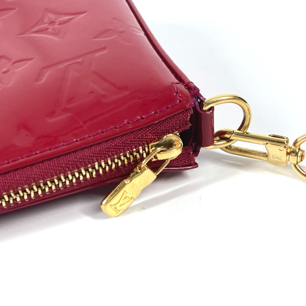 LOUIS VUITTON M91574 モノグラムヴェルニ ポシェット アクセソワール 2WAYバッグ ハンドバッグ 肩掛け ショルダーバッグ モノグラムヴェルニ レディース ローズアンディアン ピンク