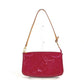 LOUIS VUITTON M91574 モノグラムヴェルニ ポシェット アクセソワール 2WAYバッグ ハンドバッグ 肩掛け ショルダーバッグ モノグラムヴェルニ レディース ローズアンディアン ピンク