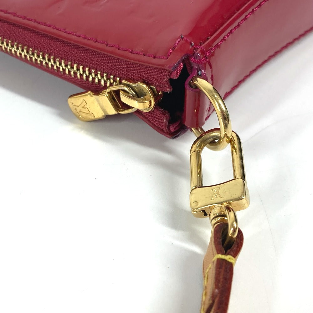 LOUIS VUITTON M91574 モノグラムヴェルニ ポシェット アクセソワール 2WAYバッグ ハンドバッグ 肩掛け ショルダーバッグ モノグラムヴェルニ レディース ローズアンディアン ピンク