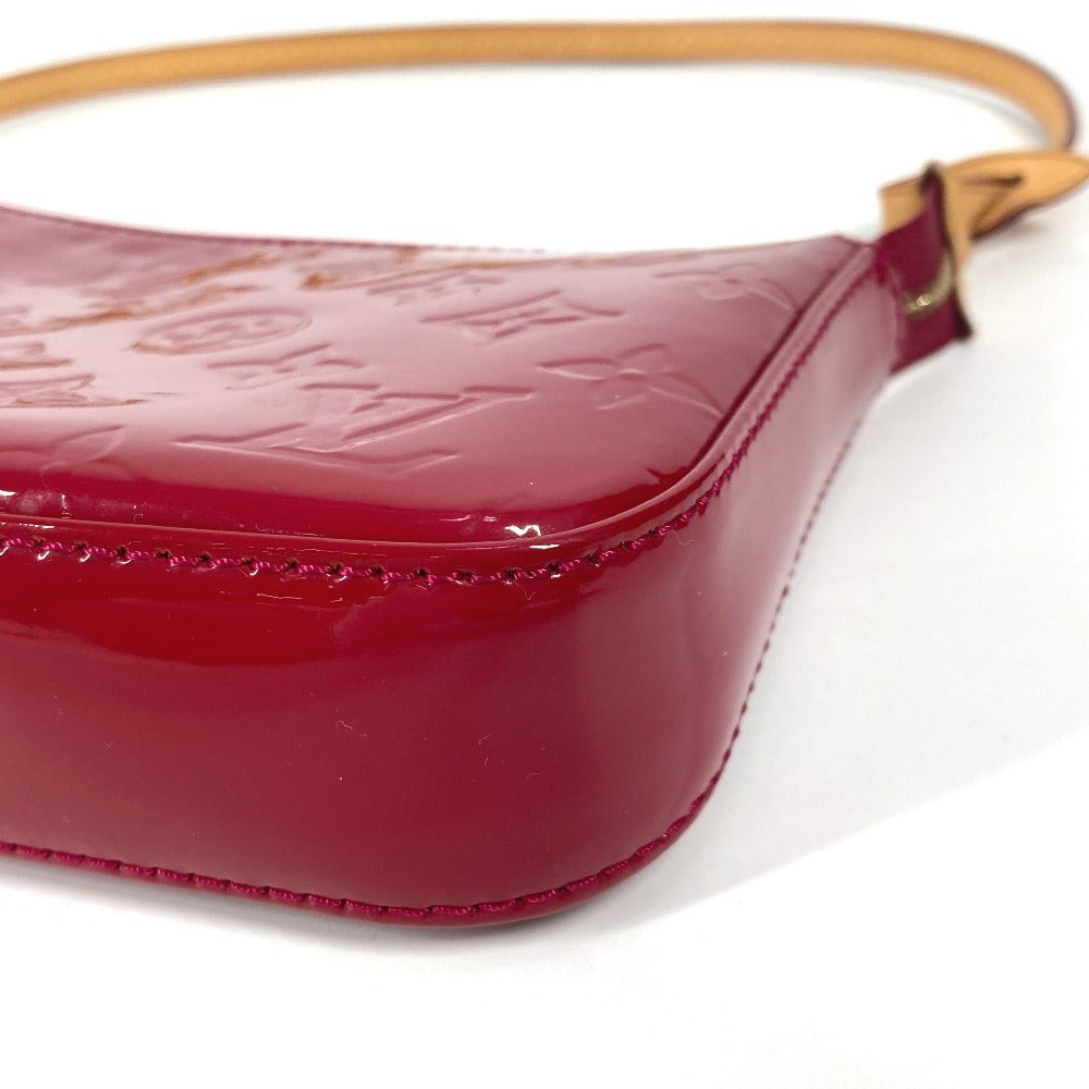 LOUIS VUITTON M91574 モノグラムヴェルニ ポシェット アクセソワール 2WAYバッグ ハンドバッグ 肩掛け ショルダーバッグ モノグラムヴェルニ レディース ローズアンディアン ピンク