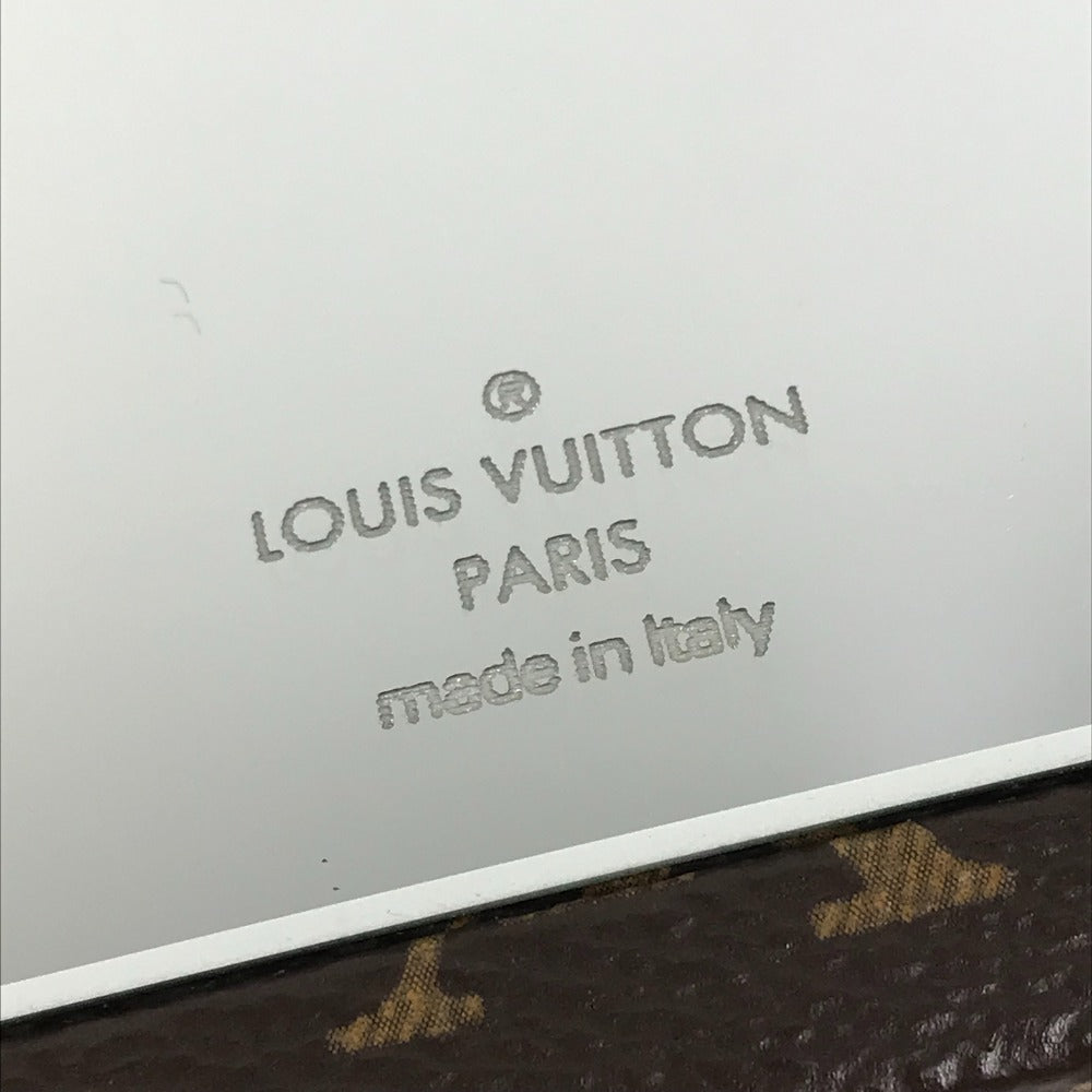LOUIS VUITTON GI0554 โมโนแกรม โฮม มิลเลอร์ ทรังค์ กระจกแต่งหน้าสามพับสำหรับตกแต่งบ้าน กระจก ลายโมโนแกรมแคนวาส ยูนิเซ็กส์ สีน้ำตาล