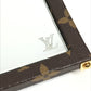 LOUIS VUITTON GI0554 โมโนแกรม โฮม มิลเลอร์ ทรังค์ กระจกแต่งหน้าสามพับสำหรับตกแต่งบ้าน กระจก ลายโมโนแกรมแคนวาส ยูนิเซ็กส์ สีน้ำตาล