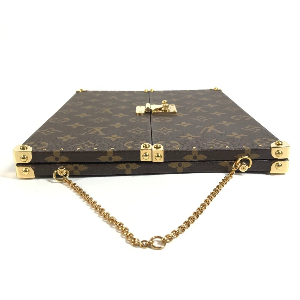 LOUIS VUITTON GI0554 โมโนแกรม โฮม มิลเลอร์ ทรังค์ กระจกแต่งหน้าสามพับสำหรับตกแต่งบ้าน กระจก ลายโมโนแกรมแคนวาส ยูนิเซ็กส์ สีน้ำตาล