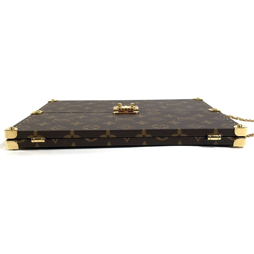 LOUIS VUITTON GI0554 โมโนแกรม โฮม มิลเลอร์ ทรังค์ กระจกแต่งหน้าสามพับสำหรับตกแต่งบ้าน กระจก ลายโมโนแกรมแคนวาส ยูนิเซ็กส์ สีน้ำตาล