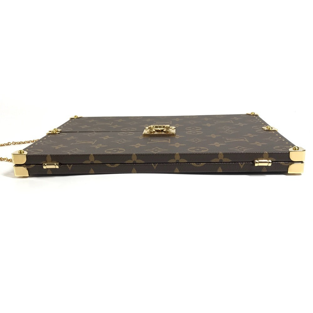 LOUIS VUITTON GI0554 โมโนแกรม โฮม มิลเลอร์ ทรังค์ กระจกแต่งหน้าสามพับสำหรับตกแต่งบ้าน กระจก ลายโมโนแกรมแคนวาส ยูนิเซ็กส์ สีน้ำตาล