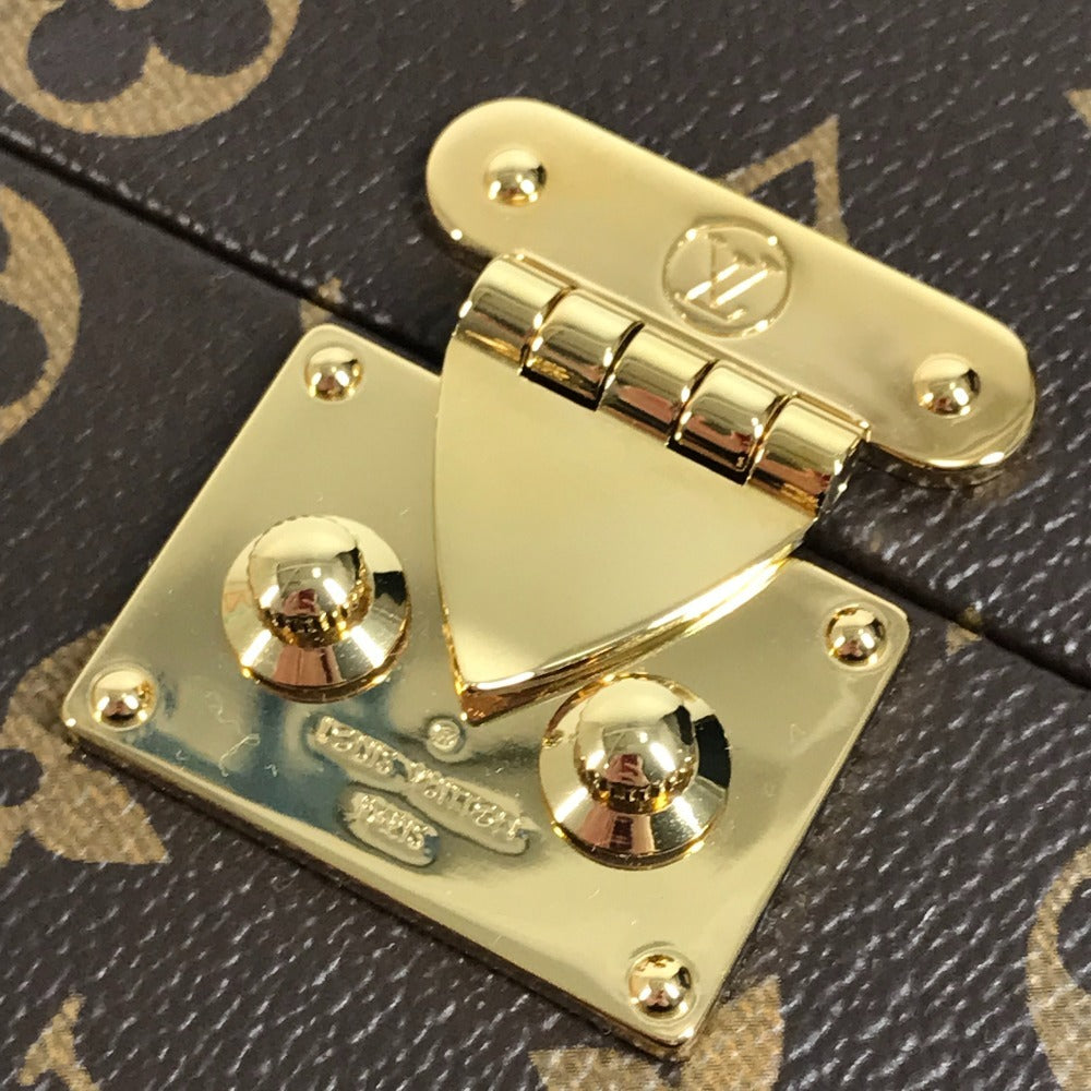 LOUIS VUITTON GI0554 โมโนแกรม โฮม มิลเลอร์ ทรังค์ กระจกแต่งหน้าสามพับสำหรับตกแต่งบ้าน กระจก ลายโมโนแกรมแคนวาส ยูนิเซ็กส์ สีน้ำตาล