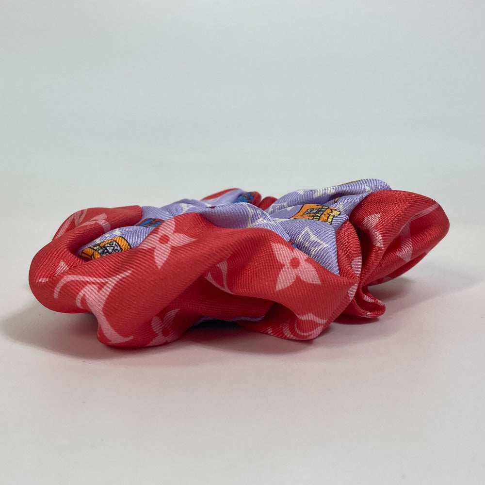 LOUIS VUITTON M77692 Single Scrunchie Set, Minimalist Hair Accessory, Silk Scrunchie, Women's, Multicolor