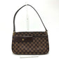 LOUIS VUITTON N51129 Damier Auburn Shoulder Bag, Damier Canvas, Women's, Ebene, Brown