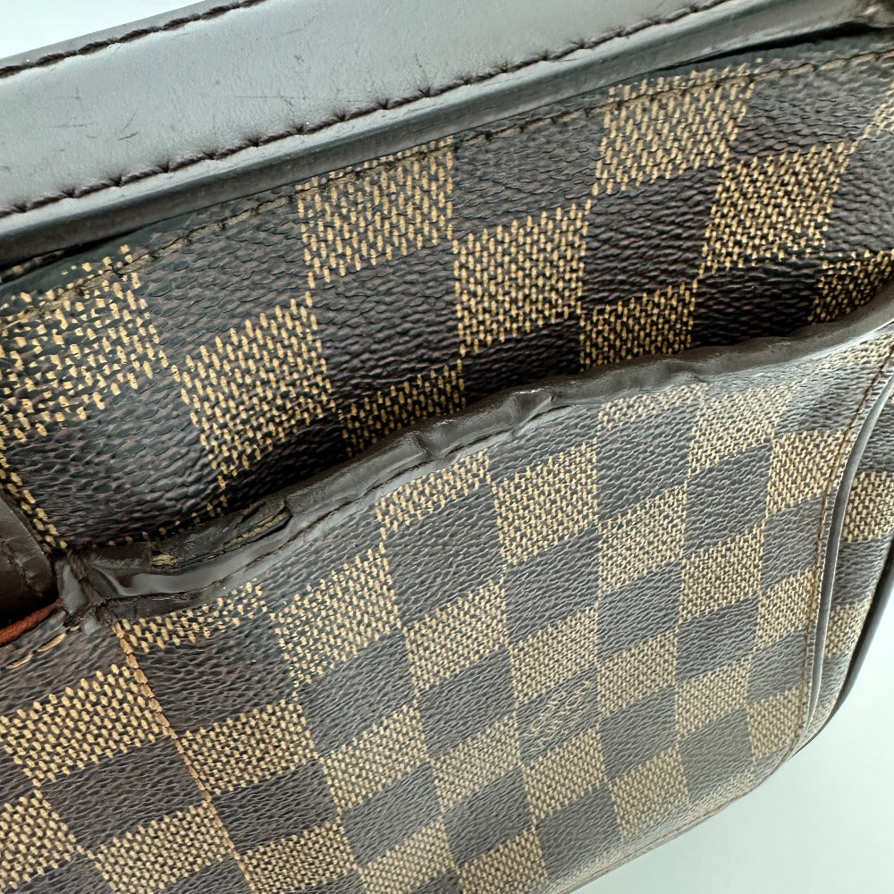 LOUIS VUITTON N51129 Damier Auburn Shoulder Bag, Damier Canvas, Women's, Ebene, Brown