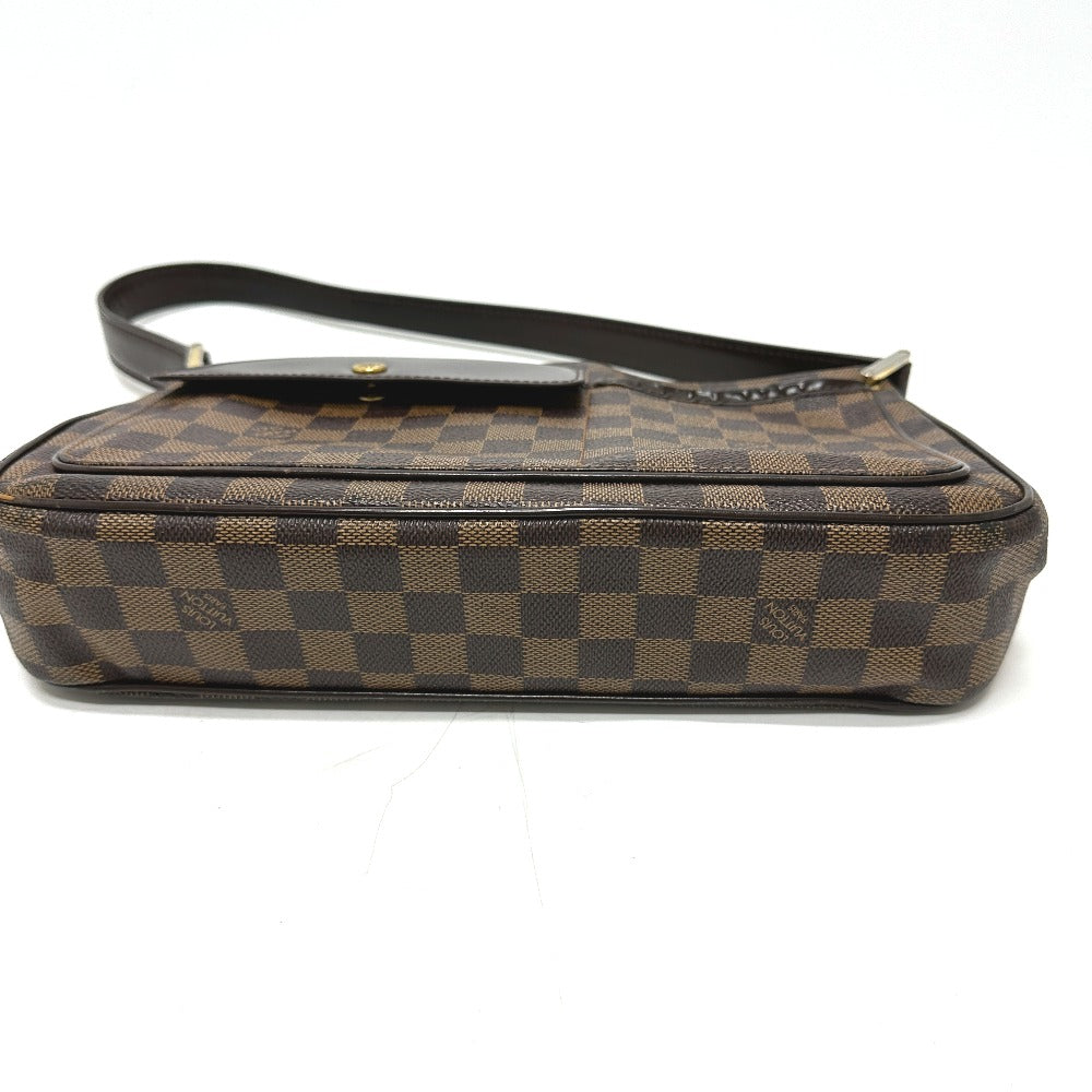 LOUIS VUITTON N51129 Damier Auburn Shoulder Bag, Damier Canvas, Women's, Ebene, Brown
