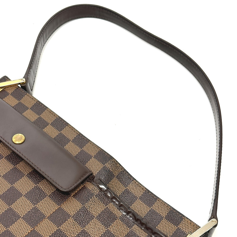 LOUIS VUITTON N51129 Damier Auburn Shoulder Bag, Damier Canvas, Women's, Ebene, Brown