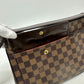 LOUIS VUITTON N51129 Damier Auburn Shoulder Bag, Damier Canvas, Women's, Ebene, Brown