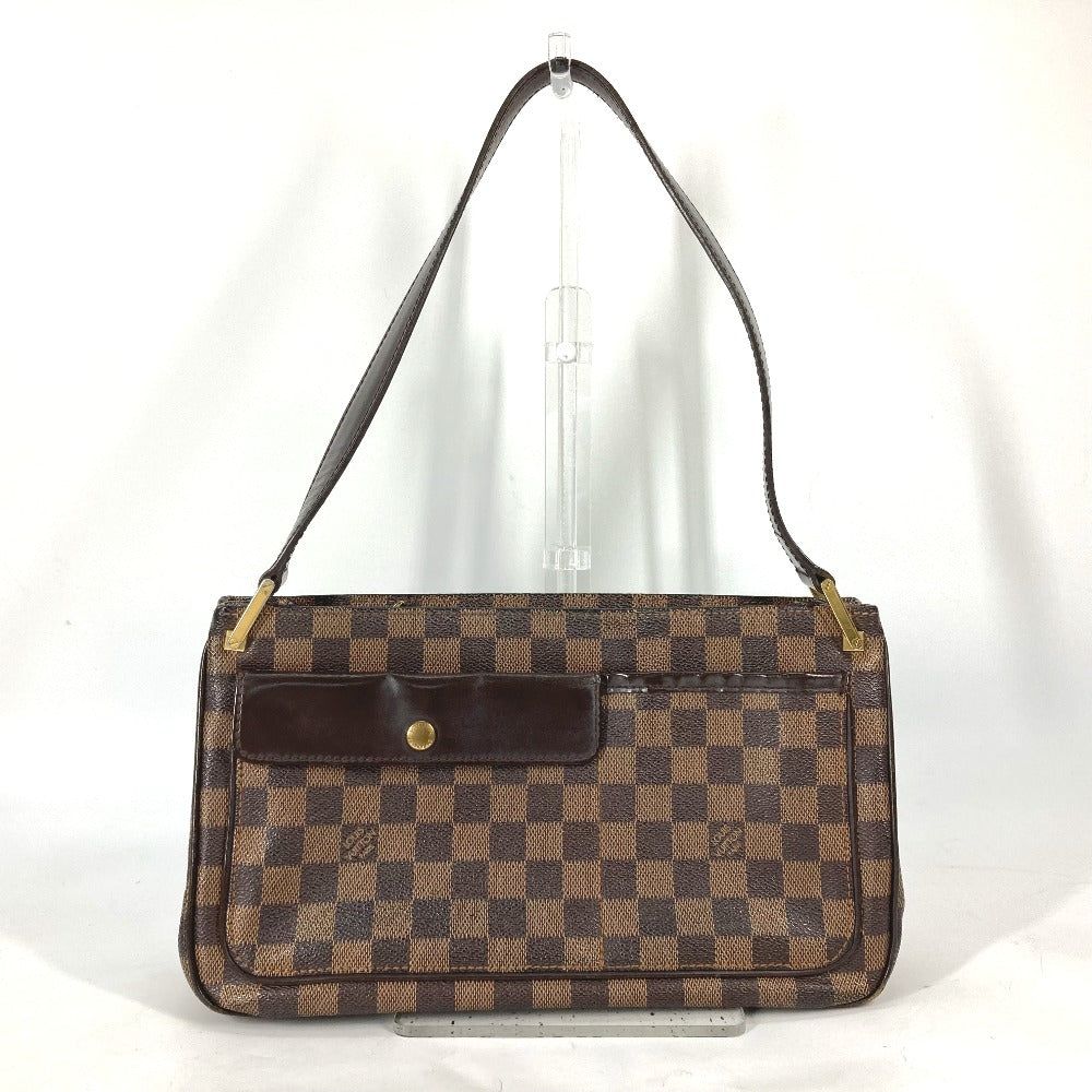 LOUIS VUITTON N51129 ダミエ オーバーニュ カバン 肩掛け ショルダーバッグ ダミエキャンバス レディース エベヌ ブラウン