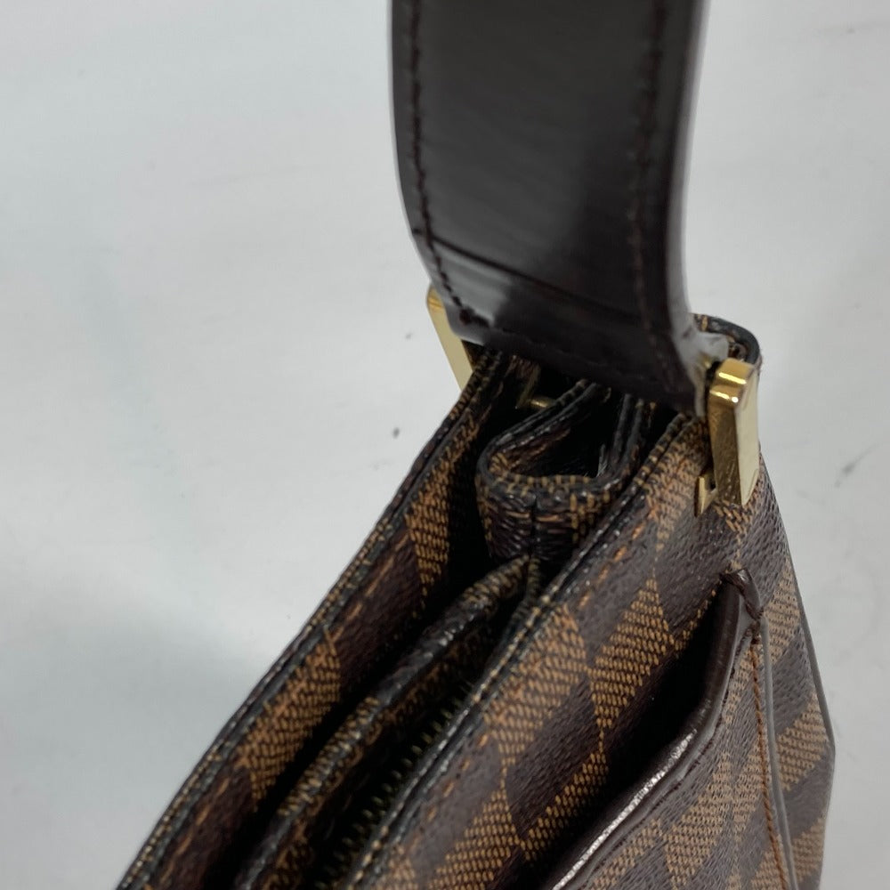 LOUIS VUITTON N51129 ダミエ オーバーニュ カバン 肩掛け ショルダーバッグ ダミエキャンバス レディース エベヌ ブラウン