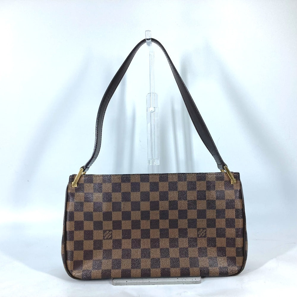 LOUIS VUITTON N51129 ダミエ オーバーニュ カバン 肩掛け ショルダーバッグ ダミエキャンバス レディース エベヌ ブラウン