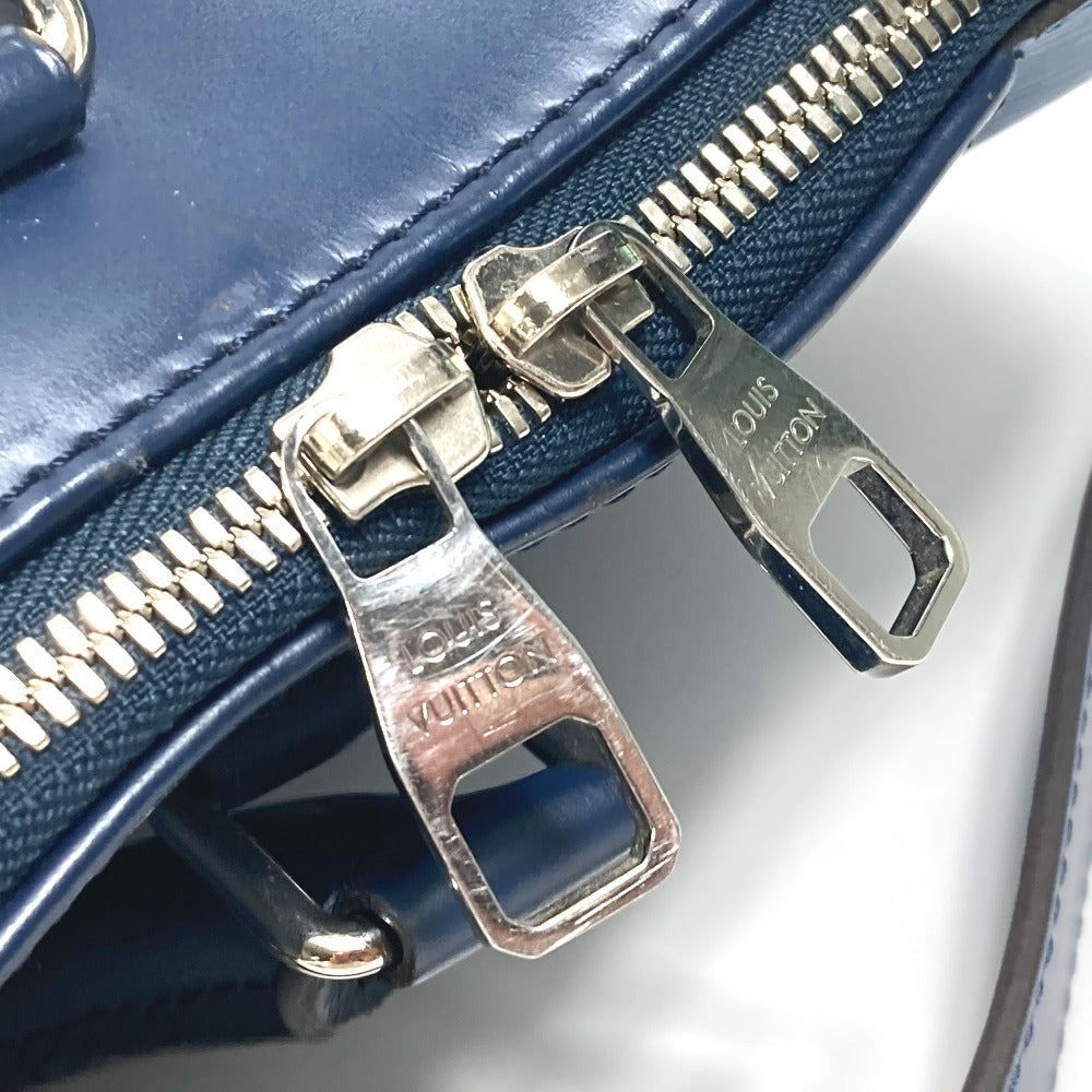 LOUIS VUITTON M51700 Porte-Document Jour PDJ Handbag/Bag, 2-Way Briefcase/Business Bag in Epi Leather, Men's, Blue Azure