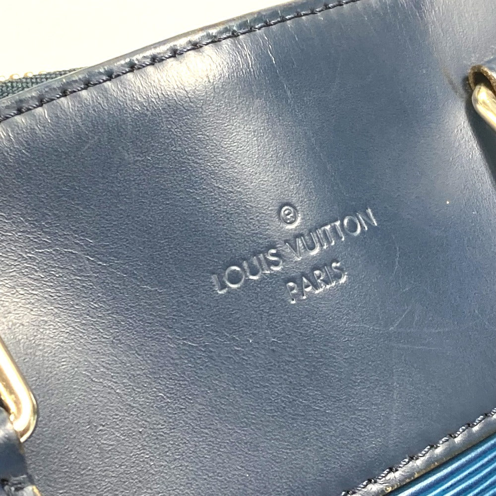 LOUIS VUITTON M51700 Porte-Document Jour PDJ Handbag/Bag, 2-Way Briefcase/Business Bag in Epi Leather, Men's, Blue Azure