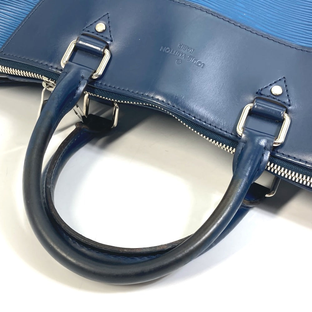LOUIS VUITTON M51700 Porte-Document Jour PDJ Handbag/Bag, 2-Way Briefcase/Business Bag in Epi Leather, Men's, Blue Azure
