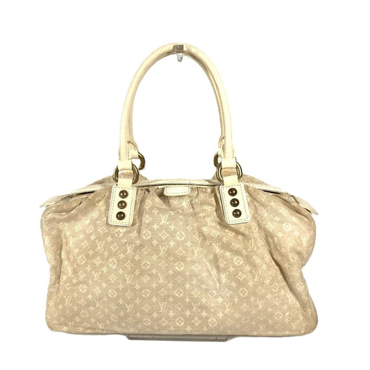 LOUIS VUITTON M40063 モノグラムミニ トラペーズGM ミニボストンバッグ ショルダーバッグ カバン 肩掛け ハンドバッグ モノグラムミニキャンバス レディース グリ ベージュ