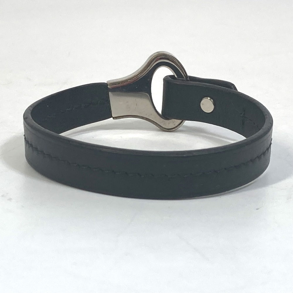 LOUIS VUITTON M6290 Accessories Bracelet Archive Bangle Bracelet Leather Men's Black