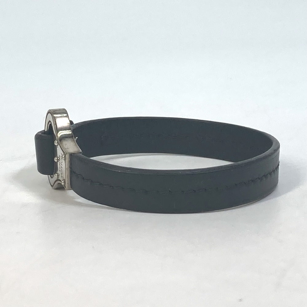 LOUIS VUITTON M6290 Accessories Bracelet Archive Bangle Bracelet Leather Men's Black