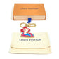 LOUIS VUITTON M69860 Porte Clé Charm Vivienne Key Ring Bag Keychain Bag Charm Metal Unisex Gold