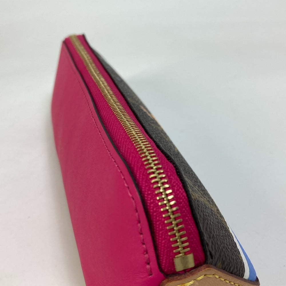 LOUIS VUITTON GI0289 モノグラム トゥルース エリザベット 筆箱 ステーショナリー ペンケース モノグラムキャンバス レディース ブラウン