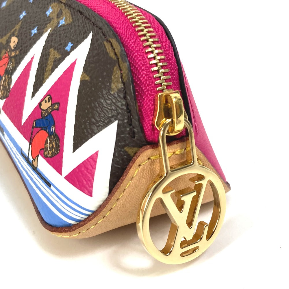 LOUIS VUITTON GI0289 モノグラム トゥルース エリザベット 筆箱 ステーショナリー ペンケース モノグラムキャンバス レディース ブラウン