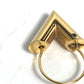 LOUIS VUITTON M61088 Essential VV Logo Hoop Earrings, Metal, Women's, Gold