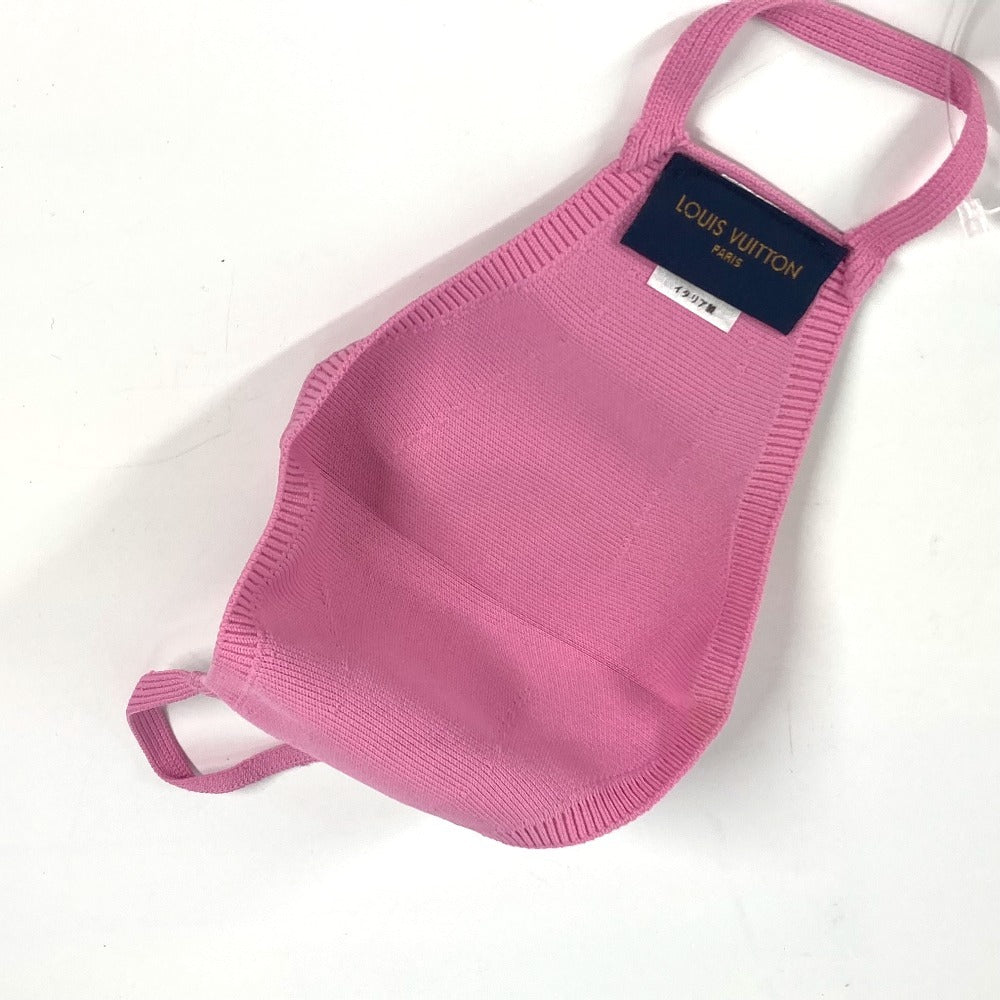 LOUIS VUITTON MP3087 モノグラム マスク・マイユ 巾着ポーチ セット ペア マスク ナイロン レディース ピンク