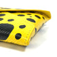 LOUIS VUITTON M81959 Yellow Leather Dot Only, Yayoi Kusama, LV x YK Kirigami Pouch, Leather, Women's, Yellow x Black