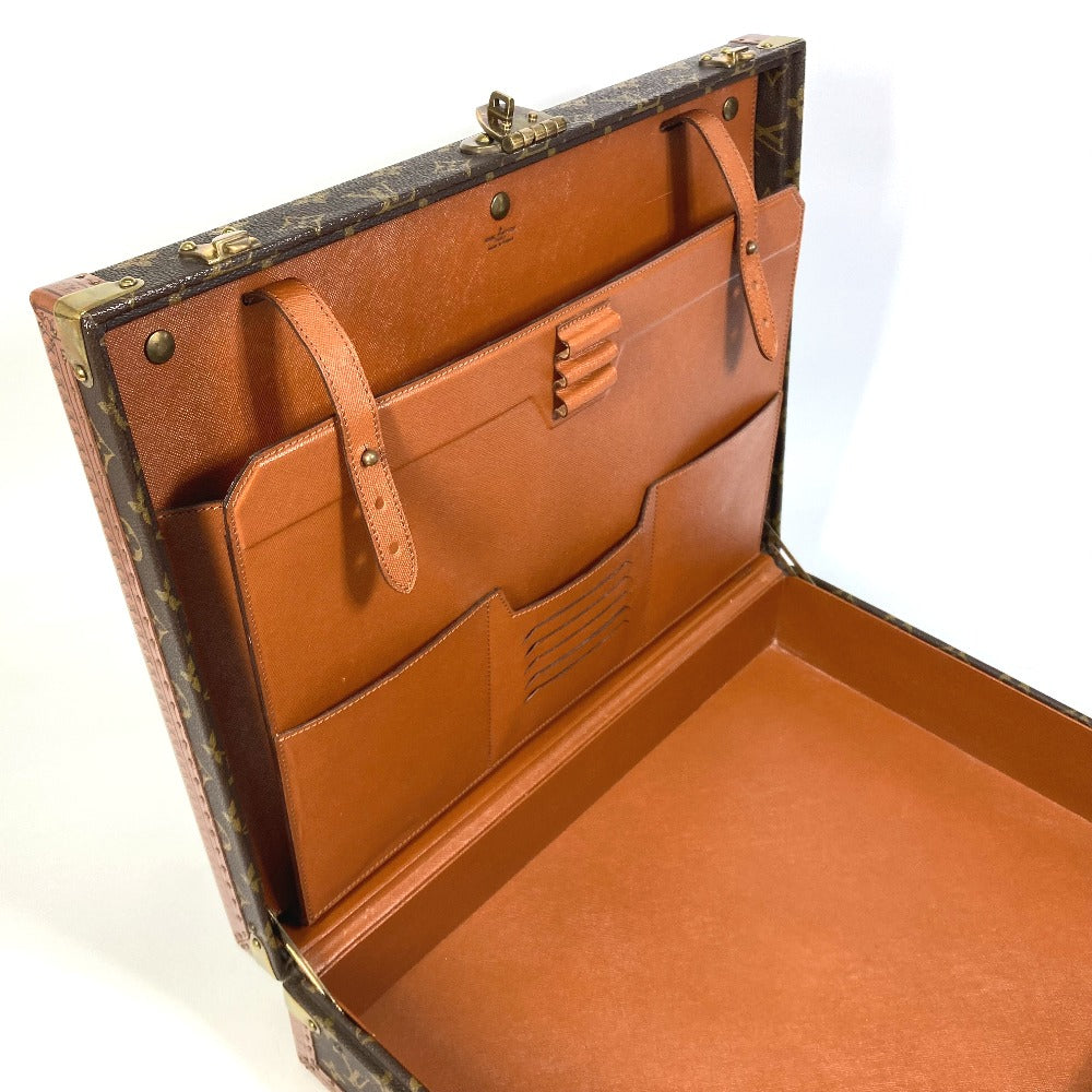 LOUIS VUITTON M21423 Monogram Cotteville 45 Attache Case/Handbag/Trunk in Monogram Canvas, Unisex, Brown