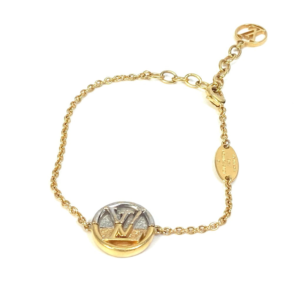 LOUIS VUITTON M69589 L TO V Bracelet, Accessory, Metal, Women's, Gold