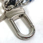 LOUIS VUITTON M61713 Porte-Clés Knot Lock Bag Charm Keychain Leather Men's Blue