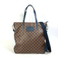 LOUIS VUITTON N41255 Damier Herald Bag, 2-Way Shoulder Bag/Crossbody Tote Bag, Damier Canvas, Men's, Ebene, Brown