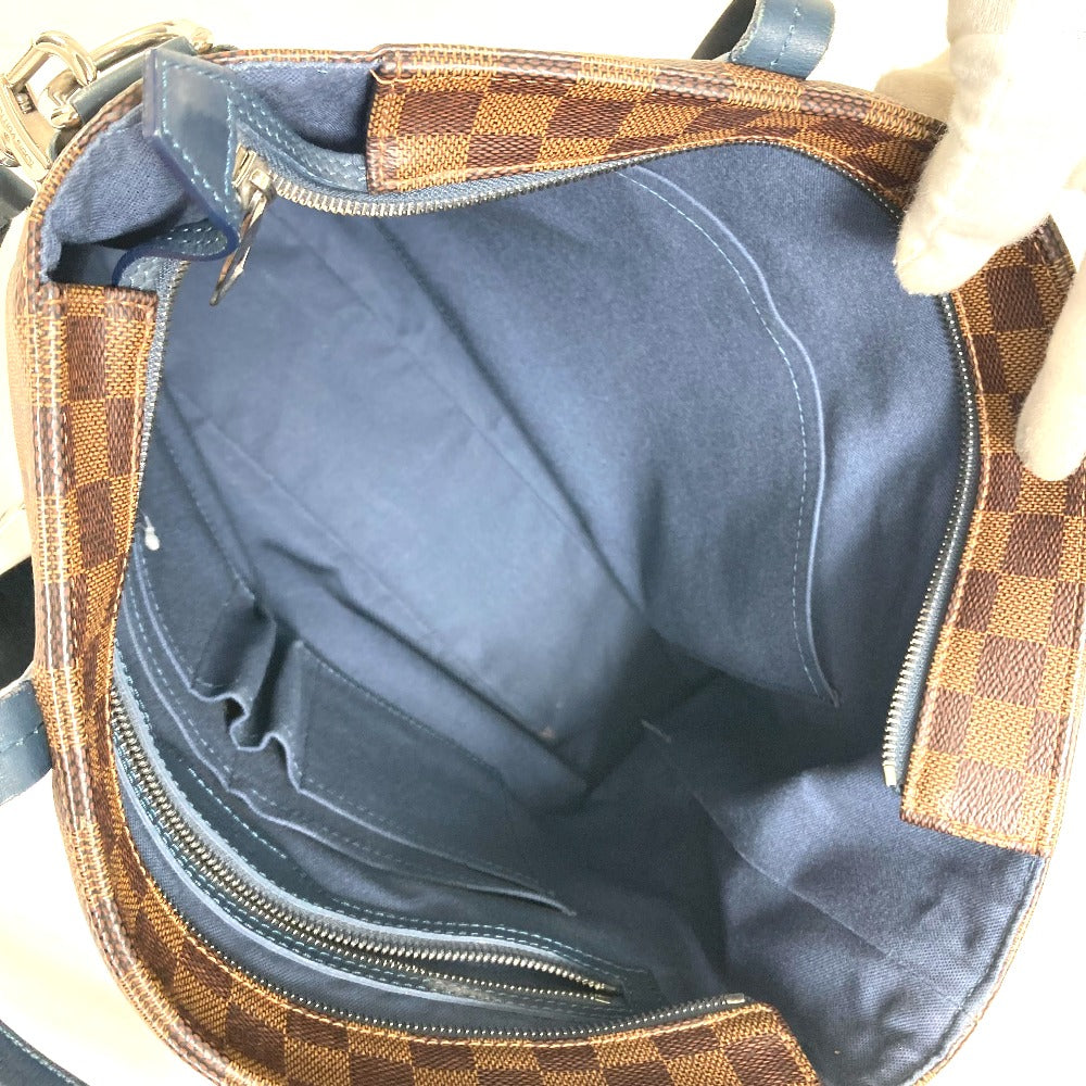 LOUIS VUITTON N41255 Damier Herald Bag, 2-Way Shoulder Bag/Crossbody Tote Bag, Damier Canvas, Men's, Ebene, Brown