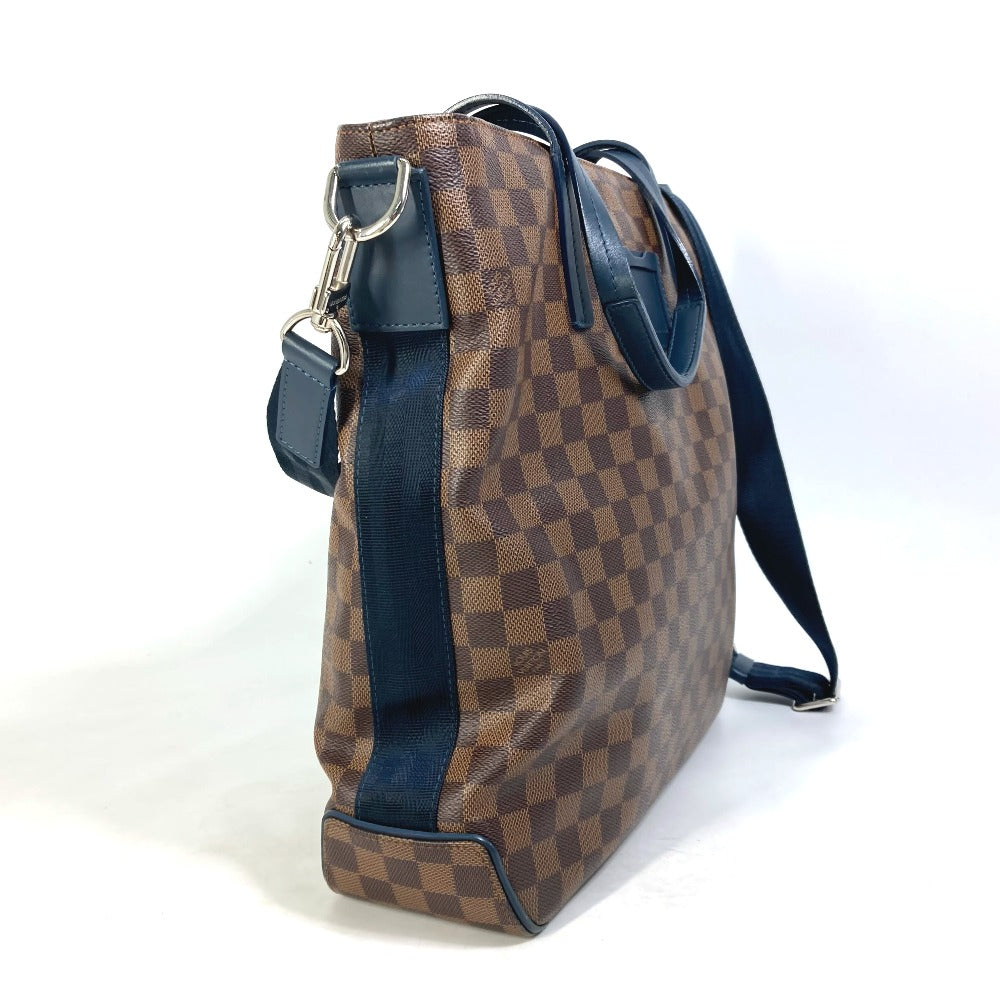 LOUIS VUITTON N41255 Damier Herald Bag, 2-Way Shoulder Bag/Crossbody Tote Bag, Damier Canvas, Men's, Ebene, Brown