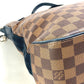 LOUIS VUITTON N41255 Damier Herald Bag, 2-Way Shoulder Bag/Crossbody Tote Bag, Damier Canvas, Men's, Ebene, Brown