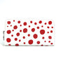 LOUIS VUITTON M81961 Epi Leather Japan-Exclusive LV x YK Zippy Wallet, Yayoi Kusama Round Zipper Long Wallet, Women's, Rouge Red