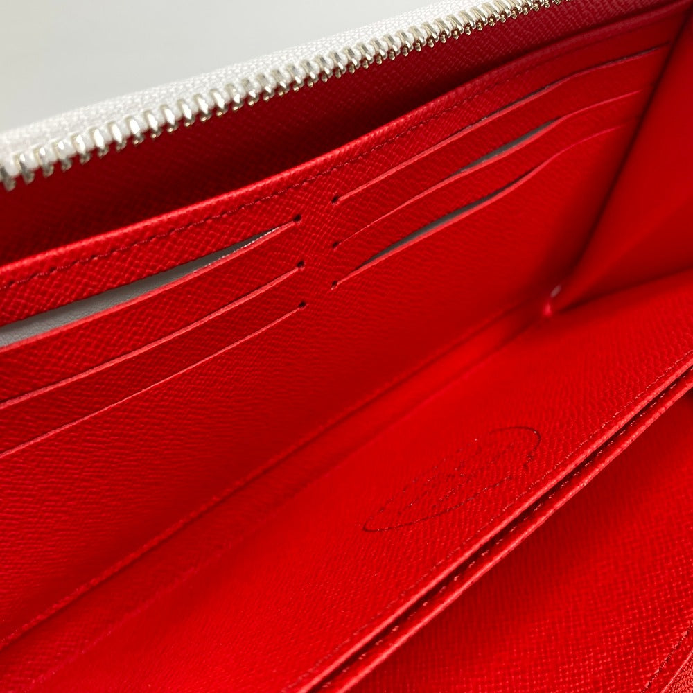 LOUIS VUITTON M81961 Epi Leather Japan-Exclusive LV x YK Zippy Wallet, Yayoi Kusama Round Zipper Long Wallet, Women's, Rouge Red