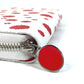 LOUIS VUITTON M81961 Epi Leather Japan-Exclusive LV x YK Zippy Wallet, Yayoi Kusama Round Zipper Long Wallet, Women's, Rouge Red