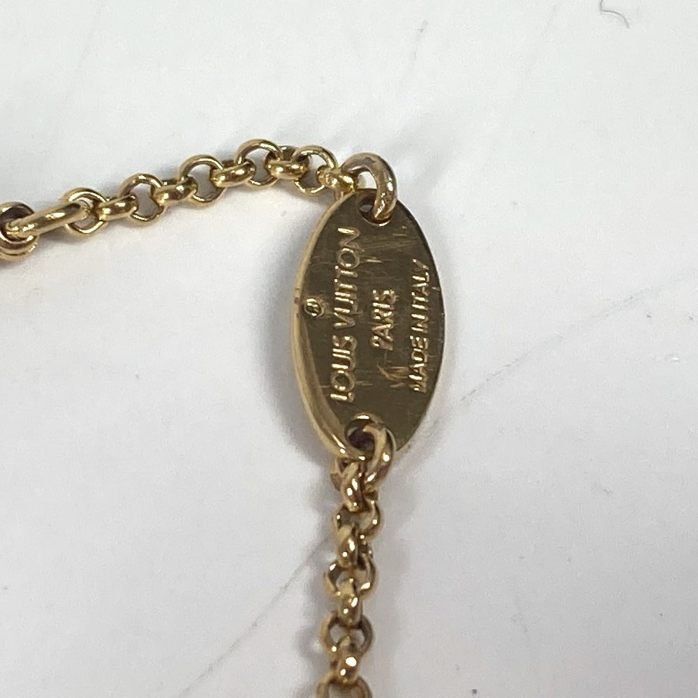 LOUIS VUITTON M0969A LV×YK 草間彌生コラボ 水玉 パンプキン ブラスレ LVアイコニック アクセサリー チェーン ブレスレット メタル レディース ブラック