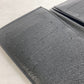 LOUIS VUITTON N62655 Damier Graphite Portefeuille Brazza Old Model Bifold Long Wallet in Damier Graphite Canvas, Men's, Black