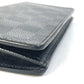 LOUIS VUITTON N62655 Damier Graphite Portefeuille Brazza Old Model Bifold Long Wallet in Damier Graphite Canvas, Men's, Black