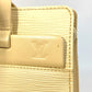 LOUIS VUITTON M5249A Epi Croisette PM Tote Bag, Shoulder Bag, Epi Leather, Women's, Vanille, Yellow