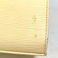 LOUIS VUITTON M5249A Epi Croisette PM Tote Bag, Shoulder Bag, Epi Leather, Women's, Vanille, Yellow