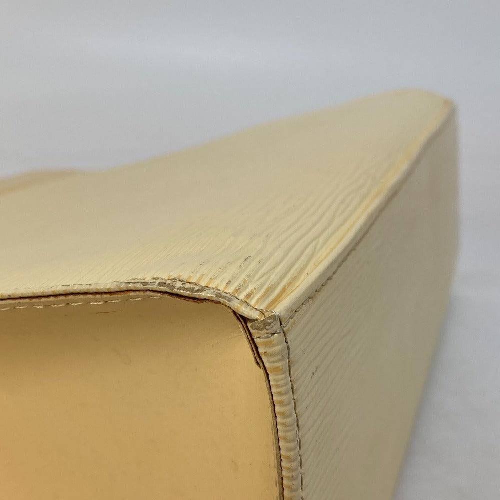 LOUIS VUITTON M5249A Epi Croisette PM Tote Bag, Shoulder Bag, Epi Leather, Women's, Vanille, Yellow
