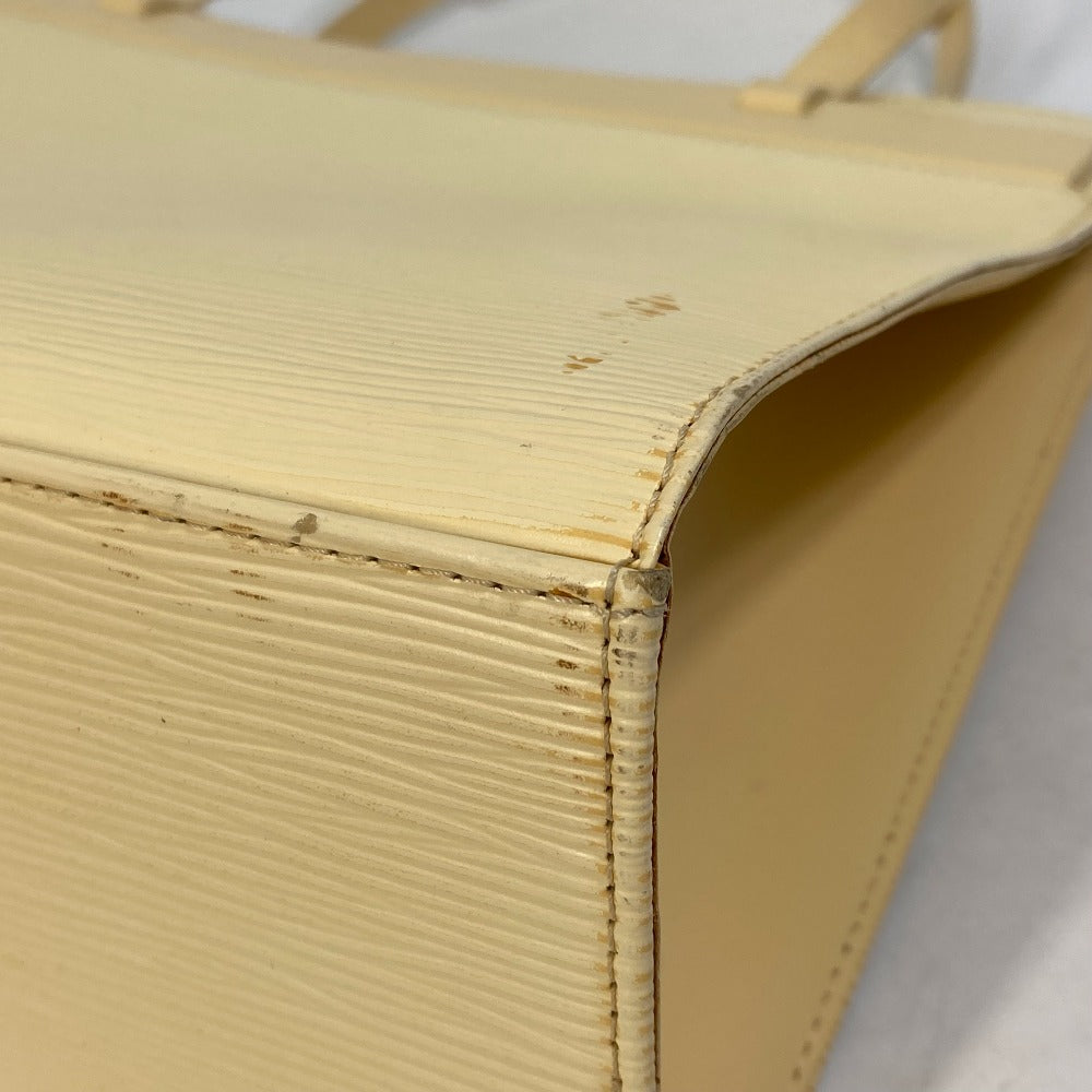 LOUIS VUITTON M5249A Epi Croisette PM Tote Bag, Shoulder Bag, Epi Leather, Women's, Vanille, Yellow