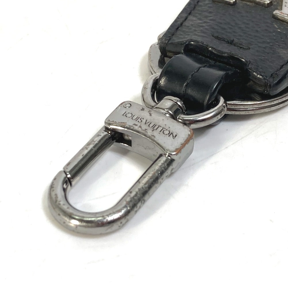 LOUIS VUITTON M63620 Monogram Eclipse Porte-Clés Cloche Bag Charm Keychain Monogram Eclipse Canvas Men's Black